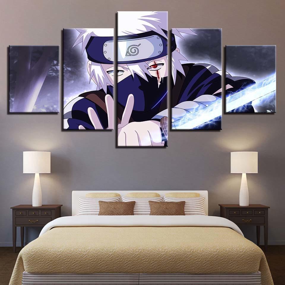 Restaurant Naruto Animation - Anime 5 Panel Canvas Art Wall Decor Restaurant Naruto Animation - Anime 5 Panel Canvas Art Wall Decor