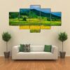 Rice Fields On Terraced Of Vietnam - Nature 5 Panel Canvas Art Wall Decor