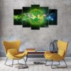 Rick And Morty 07 - Anime 5 Panel Canvas Art Wall Decor