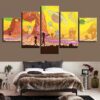 Rick And Morty 42 - Cartoon 5 Panel Canvas Art Wall Decor