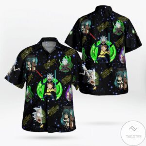 Rick And Morty Hawaiian Shirt