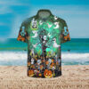 Rick And Morty Tim Burton Halloween Hawaiian Shirt