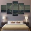 Ring Lord Of The Rings 3 - Movie 5 Panel Canvas Art Wall Decor