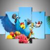 Rio 2 - Cartoon 5 Panel Canvas Art Wall Decor