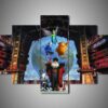 Rise Of The Guardians - Cartoon 5 Panel Canvas Art Wall Decor