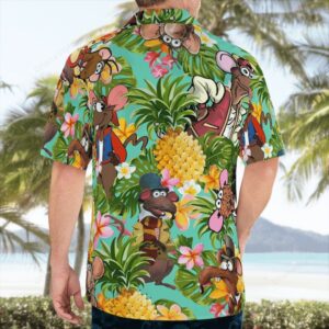 Rizzo The Rat Muppets Tropical Hawaiian Shirt