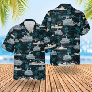 Rn Historical Rfa Fort George Hawaiian Shirt