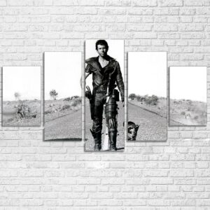 Road Warrior - Movie 5 Panel Canvas Art Wall Decor