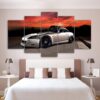 Roadster Luxury Car - Automative 5 Panel Canvas Art Wall Decor