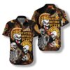 Rock Skull Pizza Death Before Pizza Hawaiian Shirt