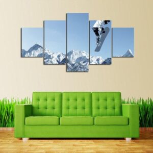 Rocky High - Sport 5 Panel Canvas Art Wall Decor