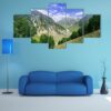 Rocky Mountains - Nature 5 Panel Canvas Art Wall Decor