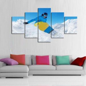 Rocky Powder - Sport 5 Panel Canvas Art Wall Decor