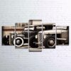 Rod Vintage Car - Automative 5 Panel Canvas Art Wall Decor