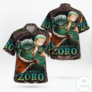 Roronoa Zoro One Piece Hawaiian Shirt