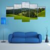 Rovte Village In Slovenia 1 - Nature 5 Panel Canvas Art Wall Decor