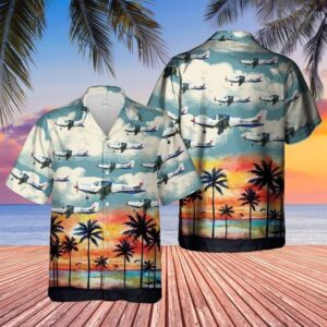 Royal Air Force Phenom T1 Hawaiian Shirt