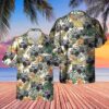 Royal Marines Land Rover Wolf Utility Vehicles Hawaiian Shirt