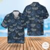 Royal Navy Hms Queen Elizabeth Aircraft Carrier Hawaiian Shirt