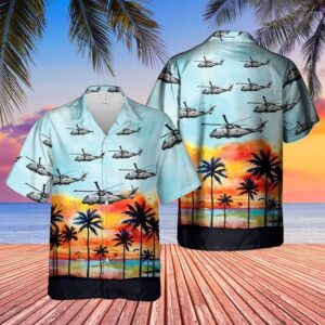 Royal Navy Merlin Hawaiian Shirt