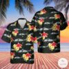 Royal Navy Merlin Hm Mk2 Hawaiian Shirt