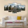 Russian Orthodox Church - Nature 5 Panel Canvas Art Wall Decor