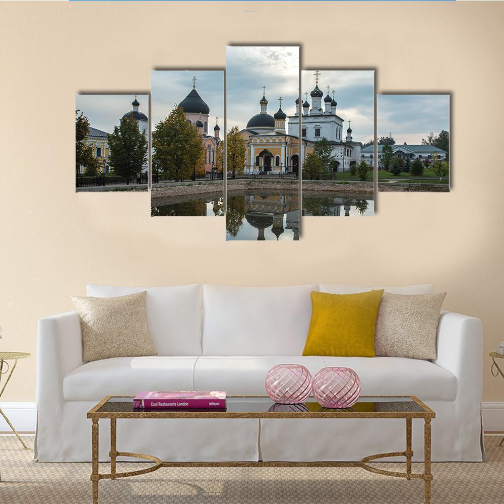 Russian Orthodox Church - Nature 5 Panel Canvas Art Wall Decor Russian Orthodox Church - Nature 5 Panel Canvas Art Wall Decor
