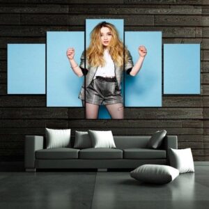 Sabrina Carpenter - Famous Person 5 Panel Canvas Art Wall Decor