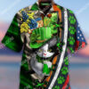 Saint Patrick’S Day Cat Lover All Over Printing Hawaiian Shirt