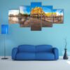 Saint-Petersburg Church Of The Savior On Blood - Religion 5 Panel Canvas Art Wall Decor