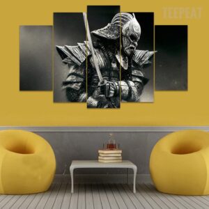 Samurai V3 - Movie 5 Panel Canvas Art Wall Decor