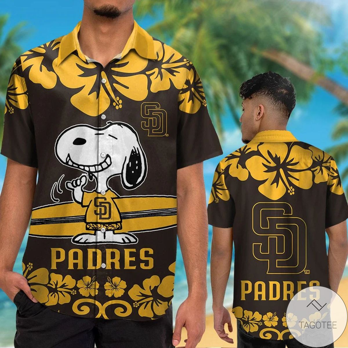 San Diego Padres Snoopy Hawaiian Shirt San Diego Padres Snoopy Hawaiian Shirt