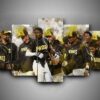 San Diego Padres - Sport 5 Panel Canvas Art Wall Decor