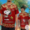 San Francisco 49Ers & Snoopy Hawaiian Shirt