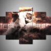 San Francisco 49Ers - Pierre Garcon - Sport 5 Panel Canvas Art Wall Decor