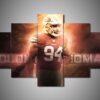 San Francisco 49Ers - Solomon Thomas - Sport 5 Panel Canvas Art Wall Decor