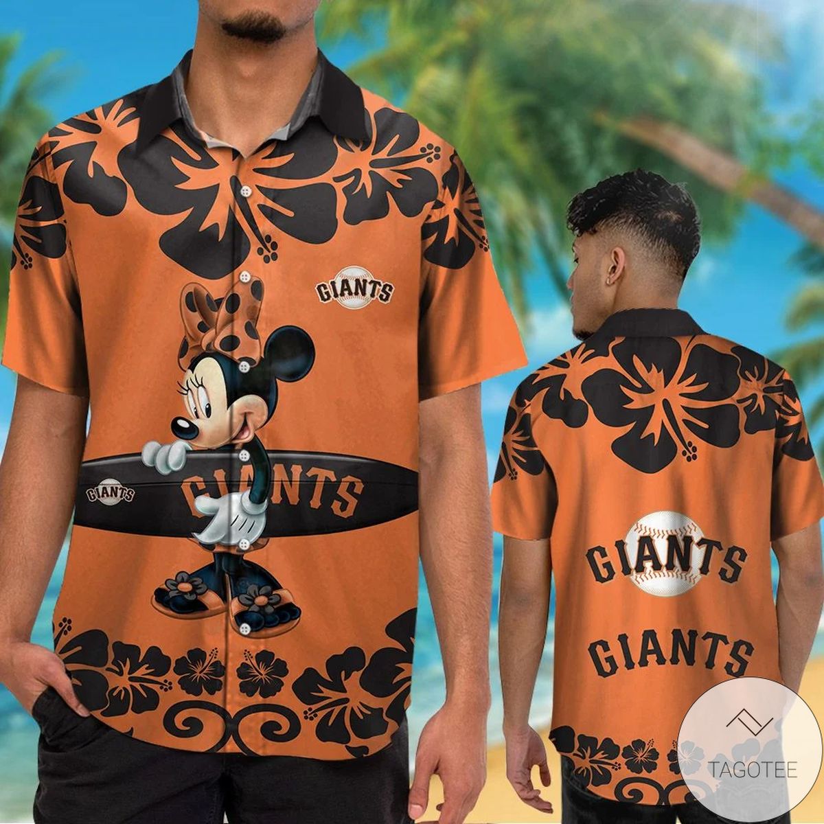San Francisco Giants Minnie Mouse Hawaiian Shirt San Francisco Giants Minnie Mouse Hawaiian Shirt
