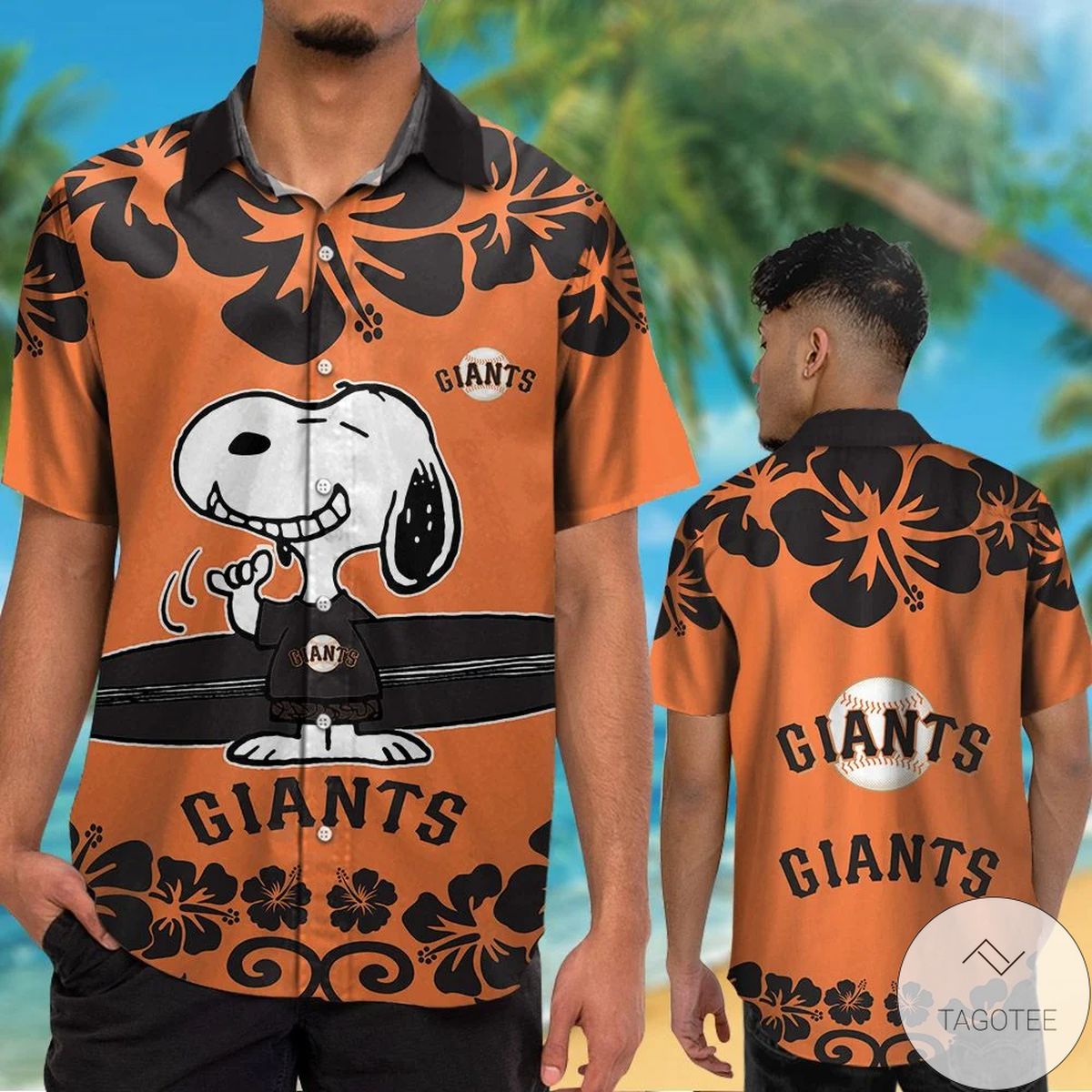 San Francisco Giants Snoopy Hawaiian Shirt San Francisco Giants Snoopy Hawaiian Shirt