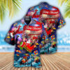 Santa Claus And Merry Christmas Full Print Hawaiian Shirt