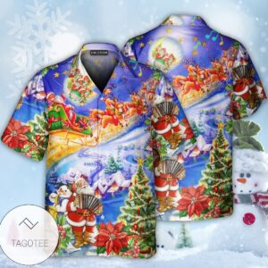 Santa Claus Love Christmas Hawaiian Shirt
