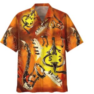Saxophone Hawaiian Shirt