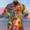 Saxophone Lover All Over Printed Hawaiian Shirt