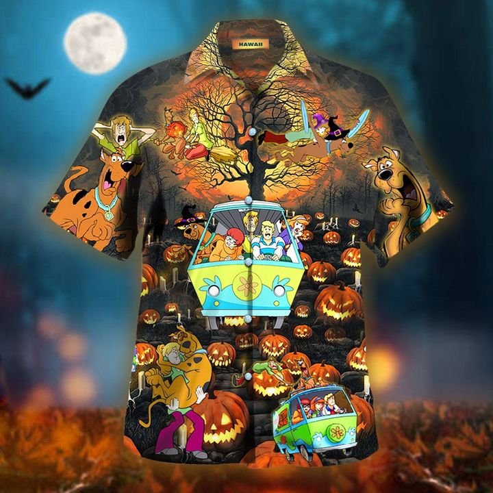 Scbd Happy Halloween Hawaiian Shirt Scbd Happy Halloween Hawaiian Shirt