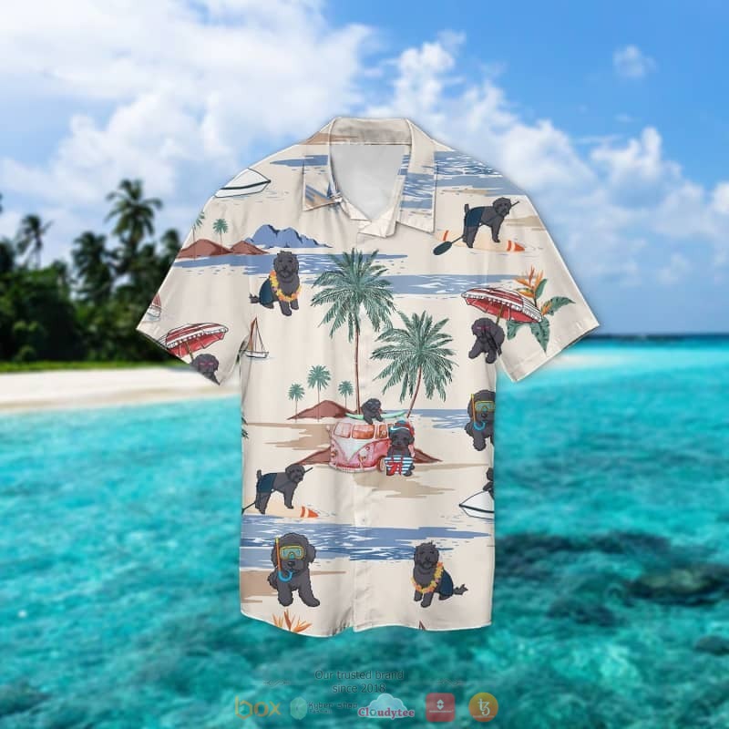 Schnoodle Summer Beach Hawaiian Shirt Schnoodle Summer Beach Hawaiian Shirt
