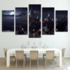 School Of Witchcraft And Wizardry - Landscape 5 Panel Canvas Art Wall Decor