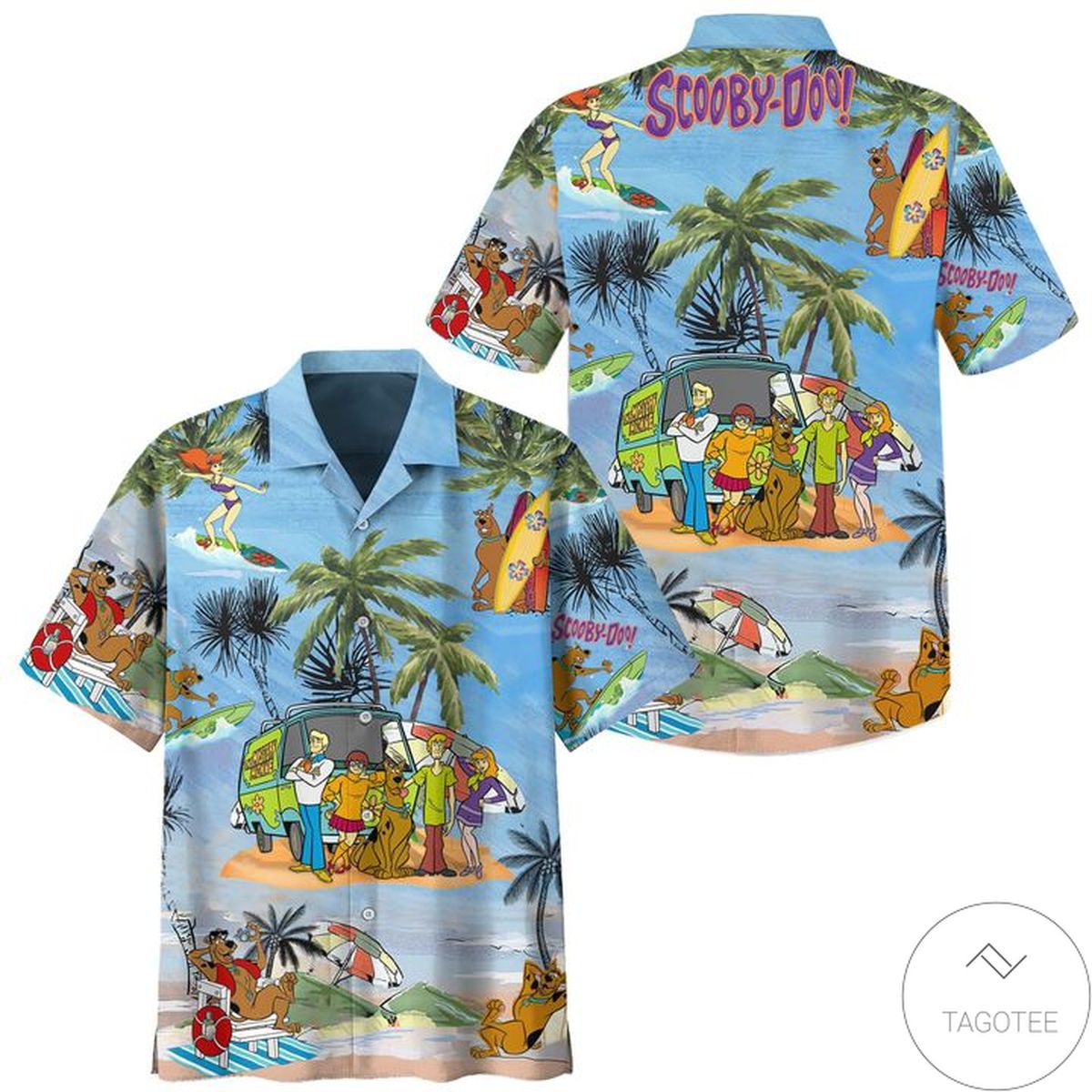 Scooby Doo Summer Beach Vacation Hawaiian Shirt Scooby Doo Summer Beach Vacation Hawaiian Shirt