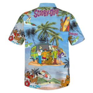 Scooby Doo Summer Vacation Hawaiian Shirt