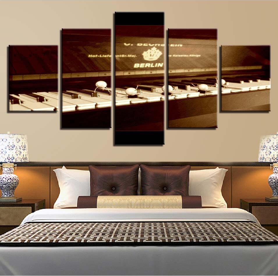 Score Piano Still Life 3 - Music 5 Panel Canvas Art Wall Decor Score Piano Still Life 3 - Music 5 Panel Canvas Art Wall Decor