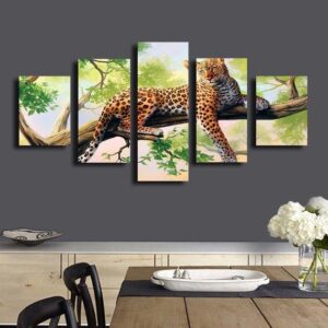 Seascape 03 - Animal 5 Panel Canvas Art Wall Decor