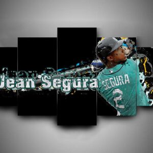 Seattle Mariners 2 - Sport 5 Panel Canvas Art Wall Decor